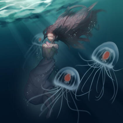 Full body (drawn bg)
