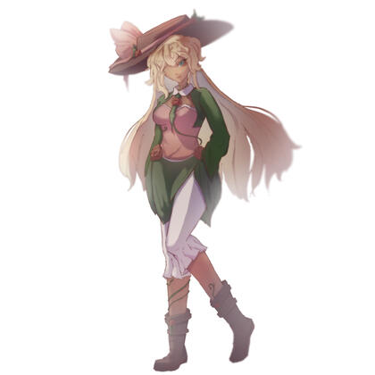 Full body (irl bg)